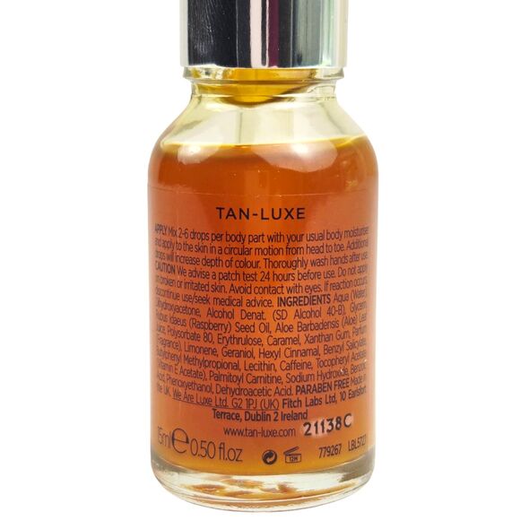 Tan-Luxe The Body Illuminating Self-Tan Light Medium 15 ml / 0.50 fl oz - NO BOX - Picture 2 of 2